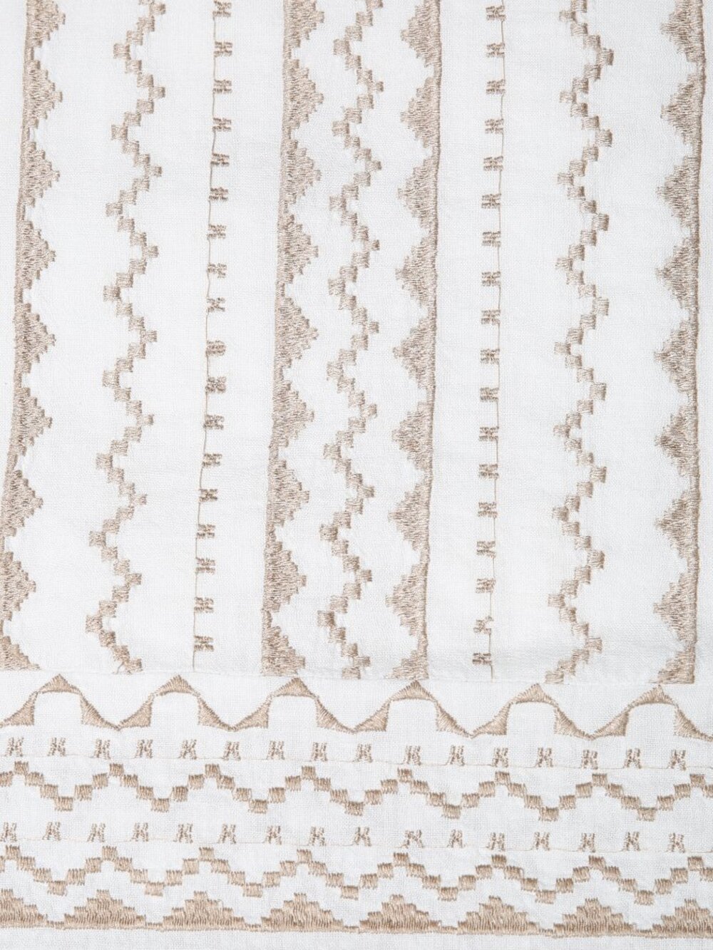 J. JILL Boho Embroidered Linen-Blend Top - Picture 8 of 12
